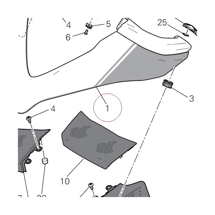 Cowling 48113482BG