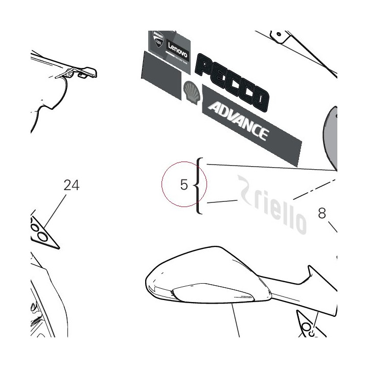 Cowling 48114261AF
