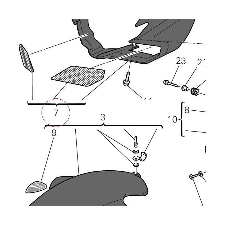 Cowling 48120561AY