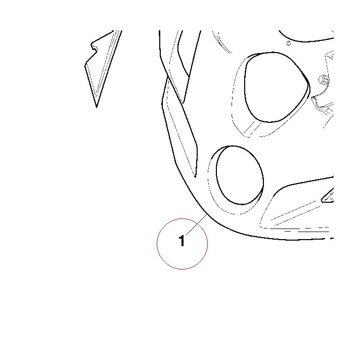Cowling unpainted 48130302A
