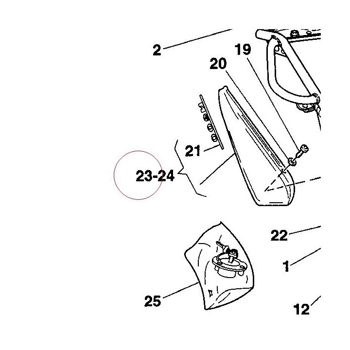 Cover, frame right 48210171BA