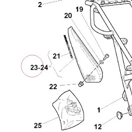 Cover, frame right 48210171EA
