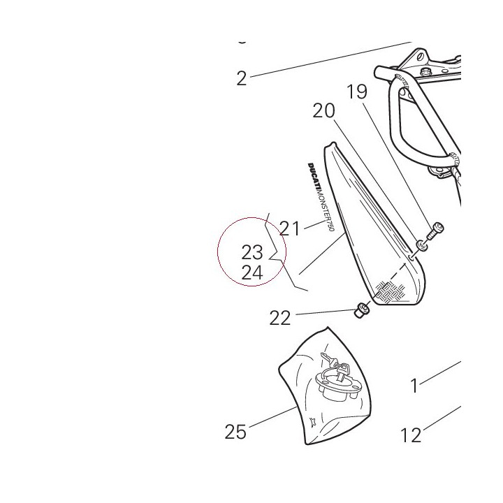 Cover, frame right 48210171GA