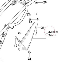 Cover, frame right 48210171LA