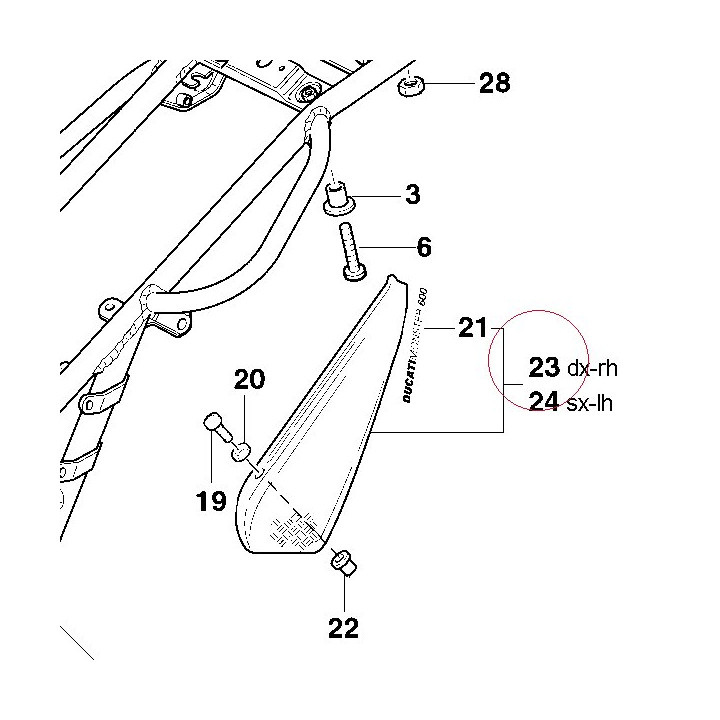 Cover, frame right 48210171RA