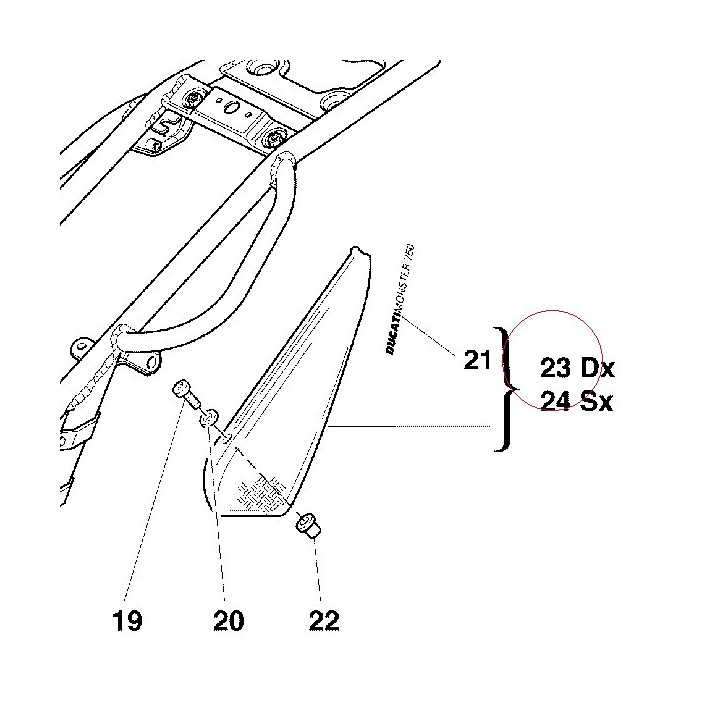 Cover, frame right 48210171SA