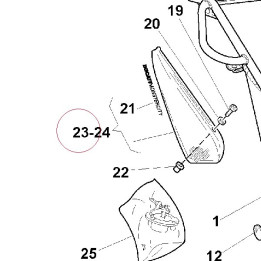 Cover, frame right 48210171TA
