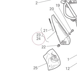 Cover, frame left 48210181TA