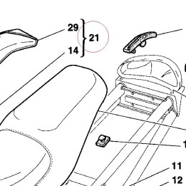 Cover, frame right 48210221AB