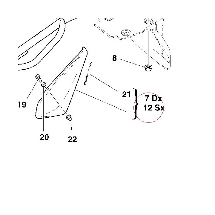 Cover, frame left 48210431BA