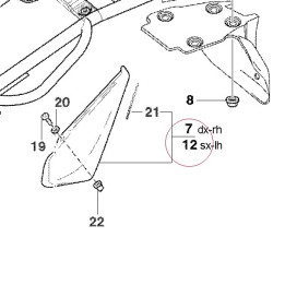Cover, frame left 48210451AA
