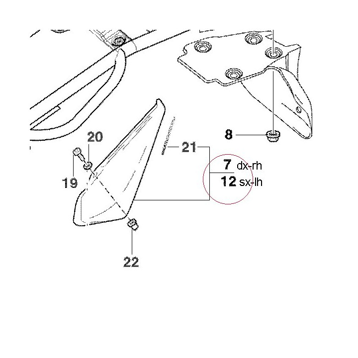 Cover, frame left 48210451AA