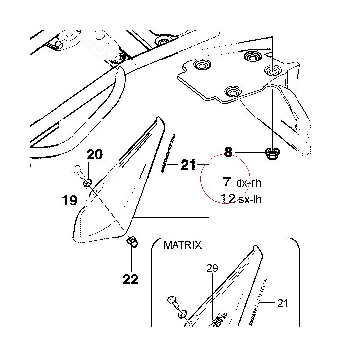 Cover, frame right 48210601AA