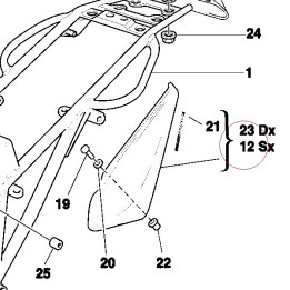 Cover, frame left 48210751A