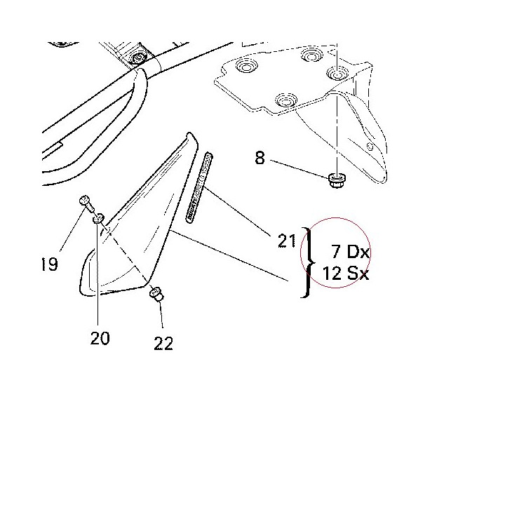 Cover, frame right 48210772A