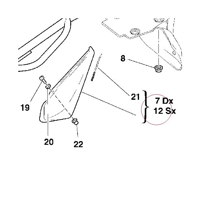 Cover, frame left 48210941B