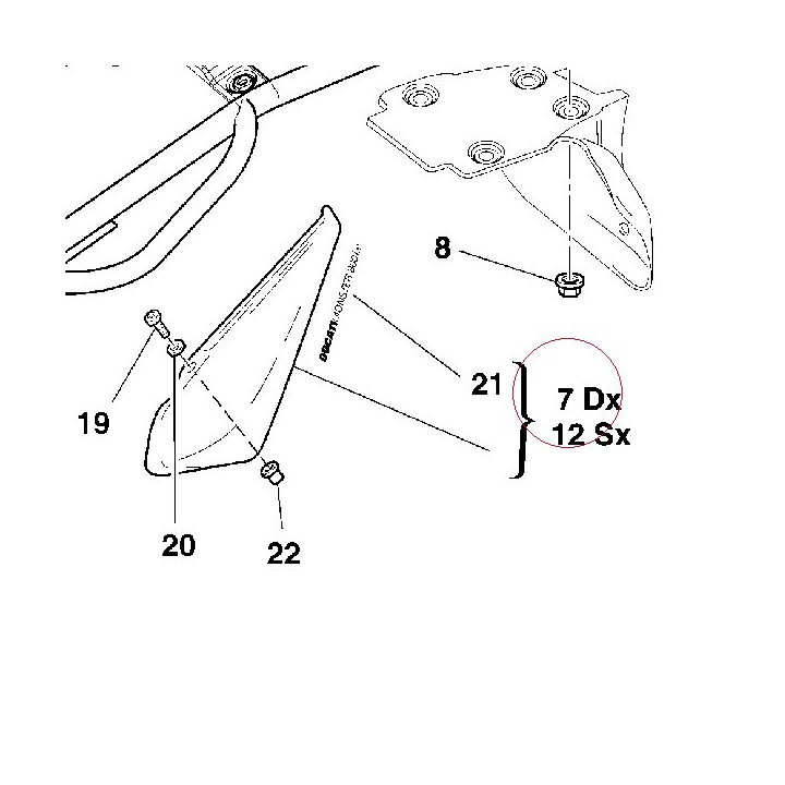 Cover, frame right 48210951A