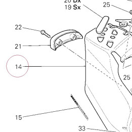 Cover, frame right 48211112AA