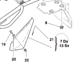 Cover, frame right 48211131A