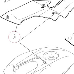 Cover, frame right 48211572A