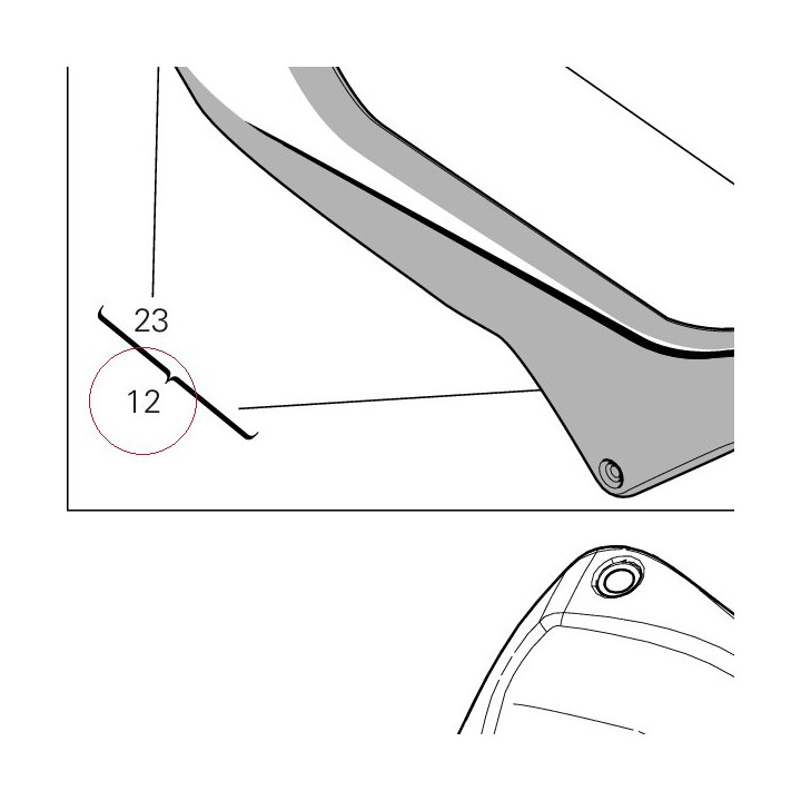 Cover, frame right 48211621AH