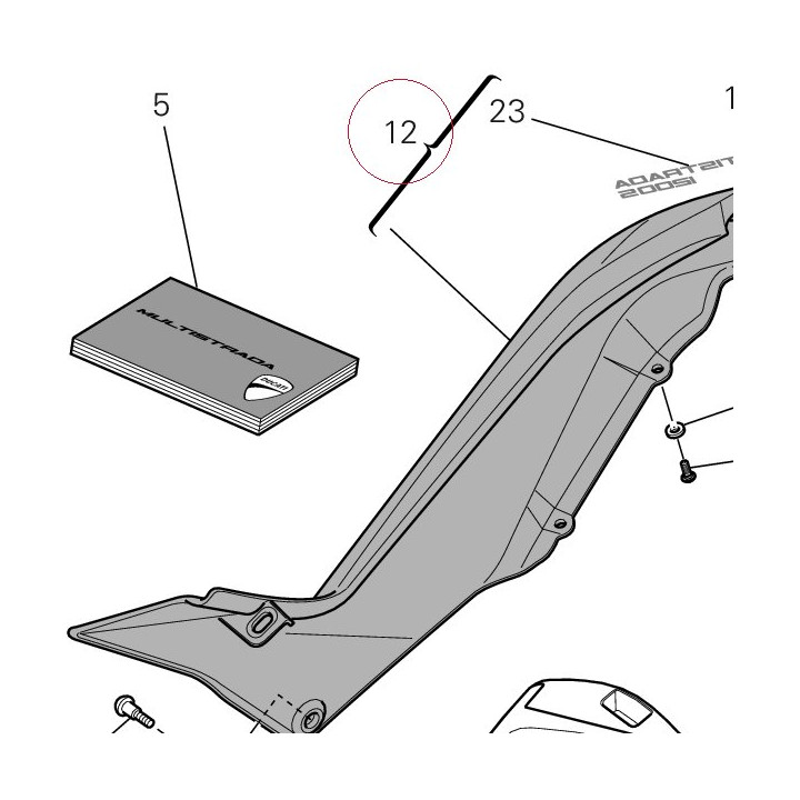 Cover, frame right 48211621AW