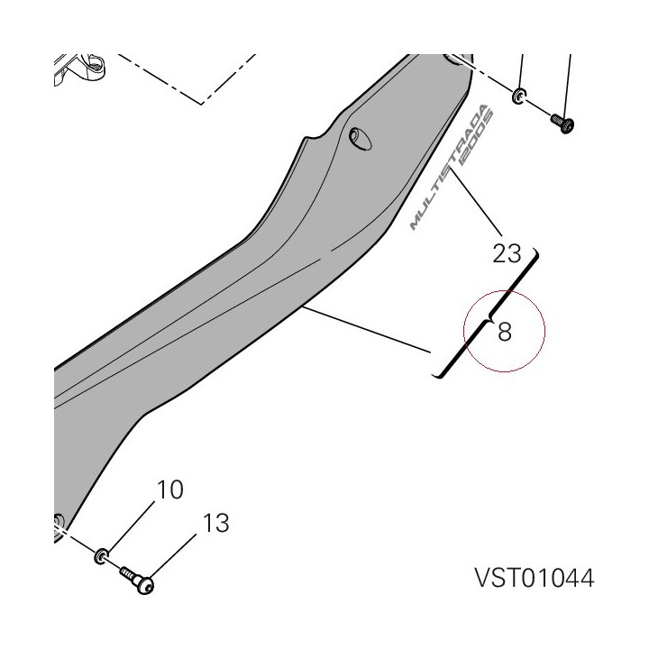 Cover, frame left 48211631AA