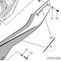 Cover, frame left 48211631AH