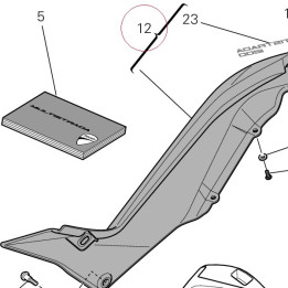 Cover, frame right 48211641AW