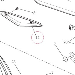 Cover, frame left 48211702A