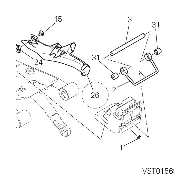 Cover, frame left 48211891A