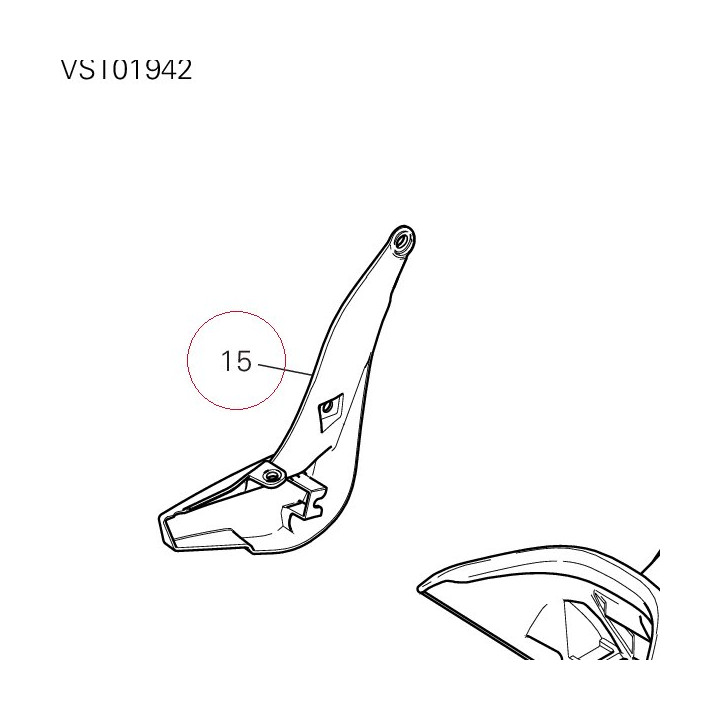 Cover, frame right 48212172A
