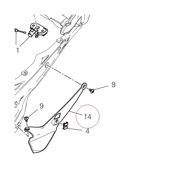 Cover, frame left 48212182A
