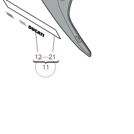 Rear fairing 48212682AA