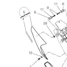 Cover, frame right 48216991AF