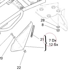 Cover, frame right 48221251A