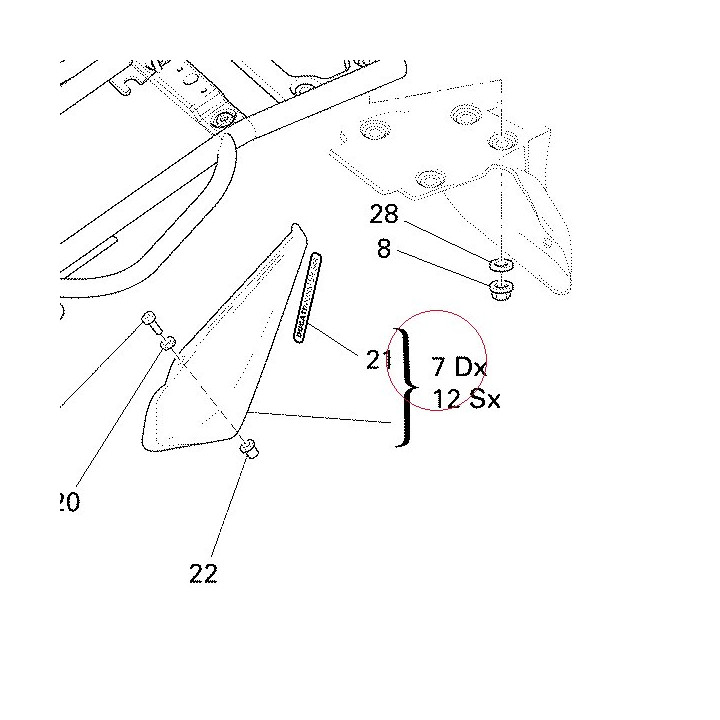 Cover, frame right 48221251A