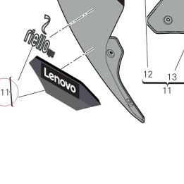 Rear fairing 48222451AS