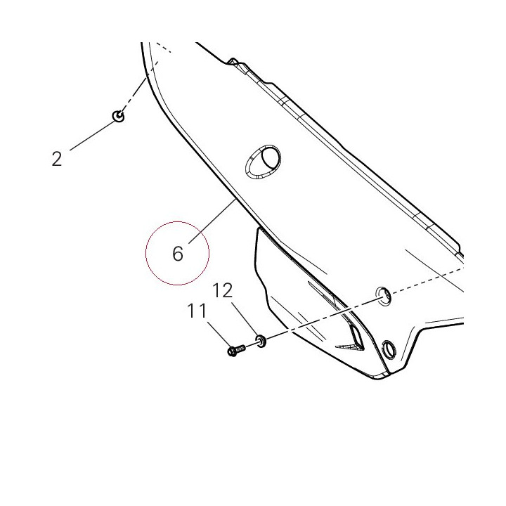Cover, frame right 48227643BA