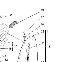 Cover, frame left 48230211A