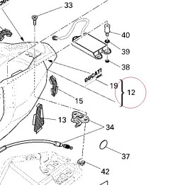 Rear fairing 48320741AB