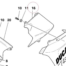 Left air manifold 48410251AA
