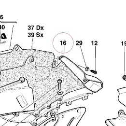 Air deflector, right 48410351A