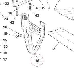 Cover assembly, under red 48410441AA