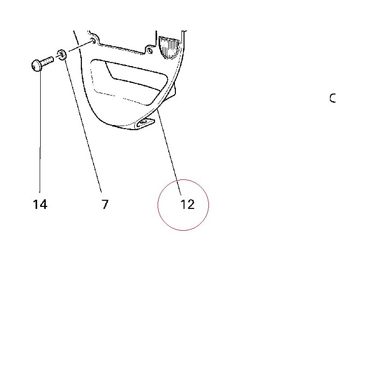 Cover, lower 48410491AG