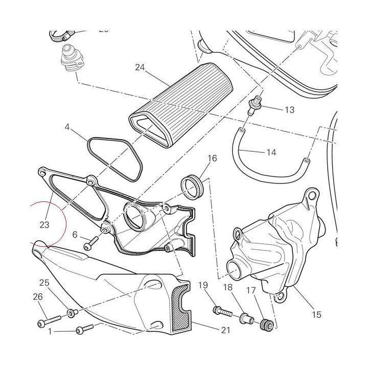 Air manifold internal right 48410782B