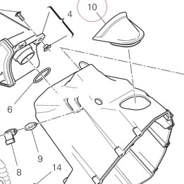 Air suction pipe 48411391A