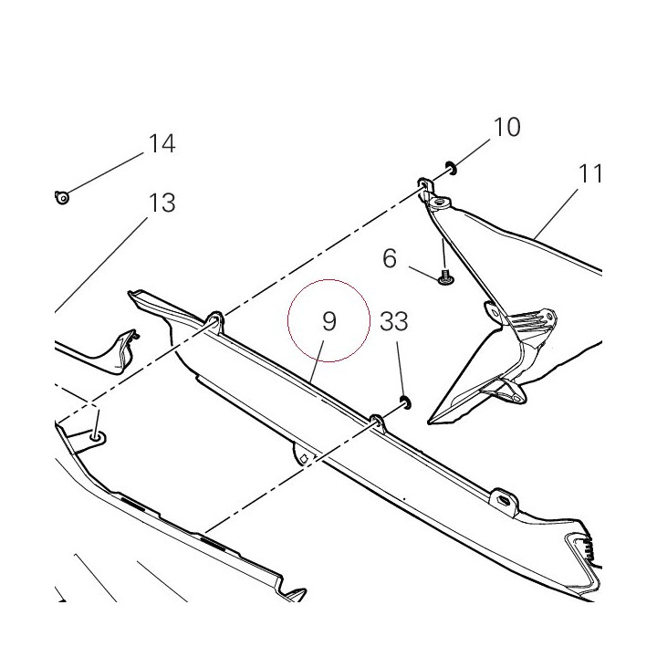 Right duct 48412621A