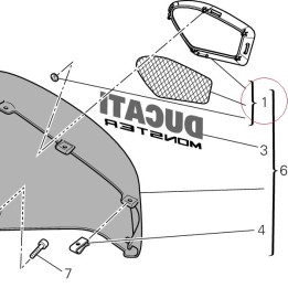 Air intake left 48420741A