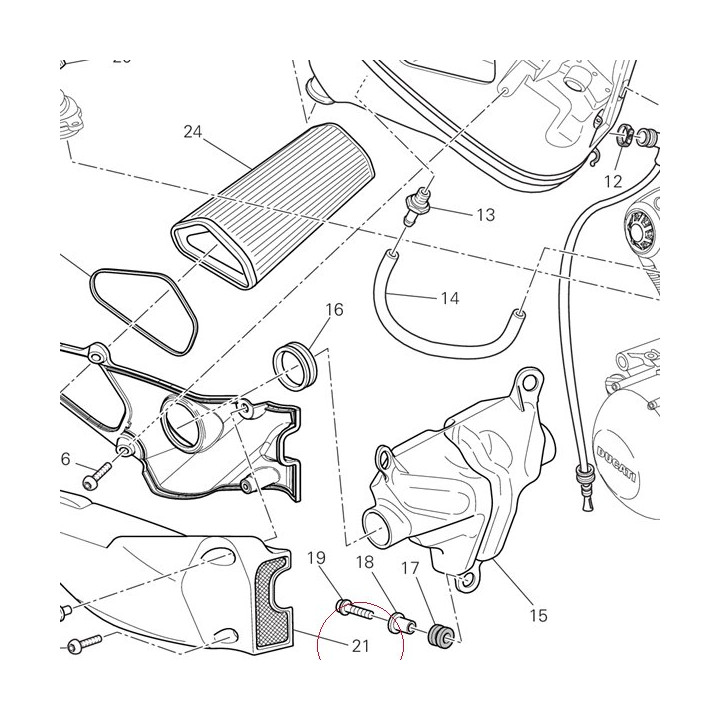 Air manifold external right 48420761B